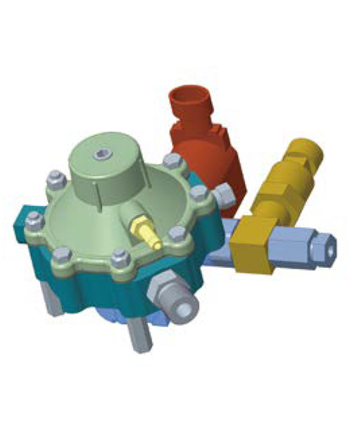 CNG/LNG高压减压阀<br><span>CNG/LNG High Pressure Relief Valve</span>