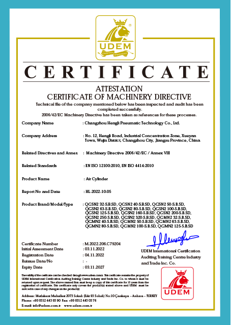 CE certified - Cylinder