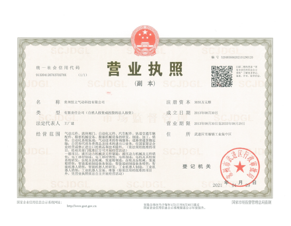 Business license